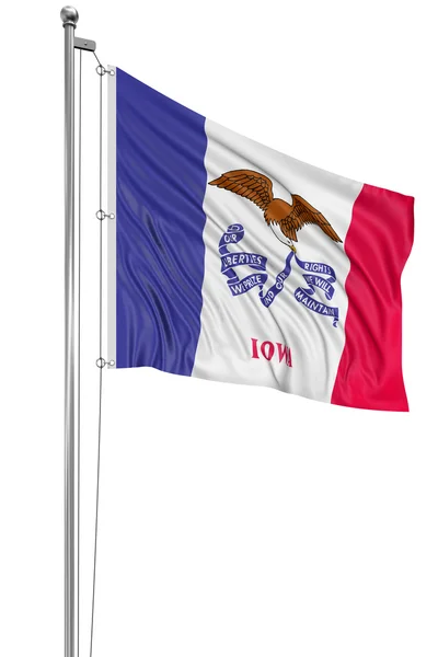Iowa flag — Stock Photo, Image
