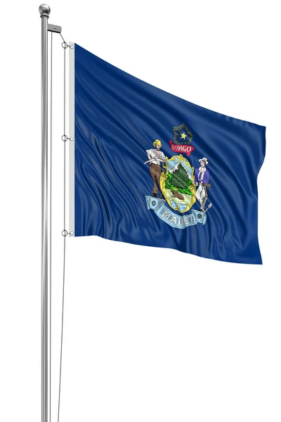 Flag of Maine — Stock Photo, Image