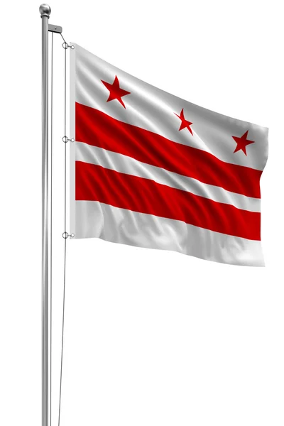 Bandera de Washington D.C. . — Foto de Stock