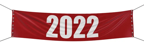 2022 Banner Ruta Recorte Incluida — Foto de Stock