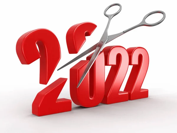 Scissors 2022 Image Clipping Path — Stock Photo, Image