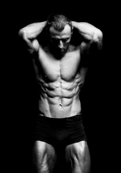 Bodybuilder. — Stockfoto