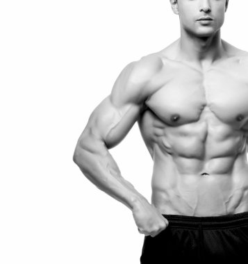 Vücut geliştirici.