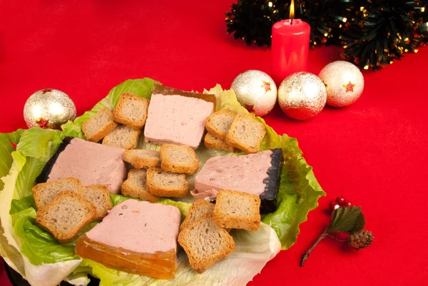 Weihnachtsvorspeise — Stockfoto