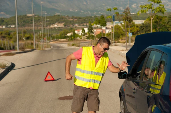 Hass auf mein Auto — Stockfoto