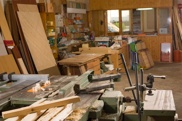 Carpenter workshop — Stock Photo, Image