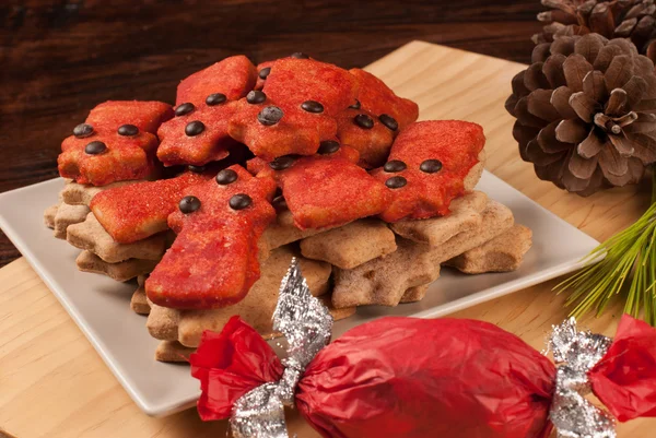 Christmas biscuits — Stock Photo, Image