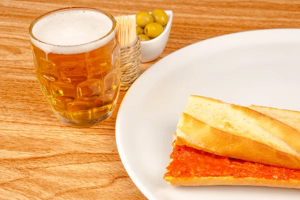 Sobrasada sub — Stock Photo, Image