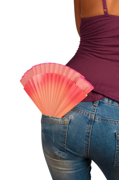 Spanish fan — Stock Photo, Image