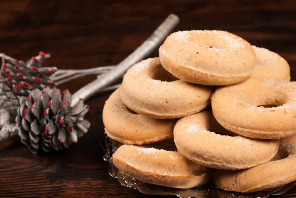Spanish Christmas bagels — Stock Photo, Image