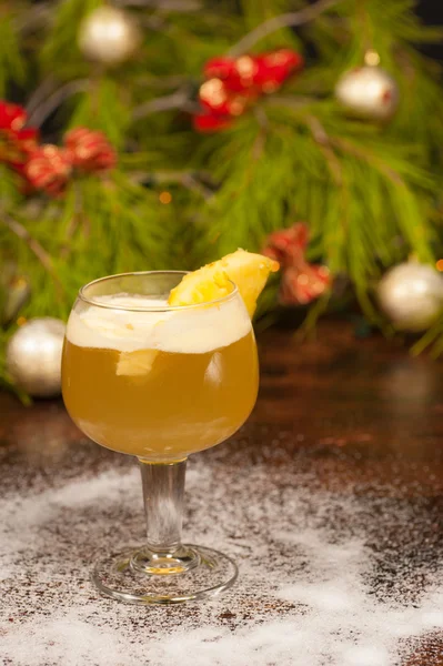 Champagne punch — Stock Photo, Image