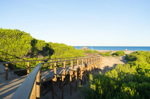 Carabassi beach — Stock Photo, Image