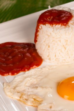 a la cubana arroz