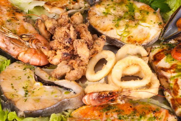 Assorted seafood — Stock Photo, Image