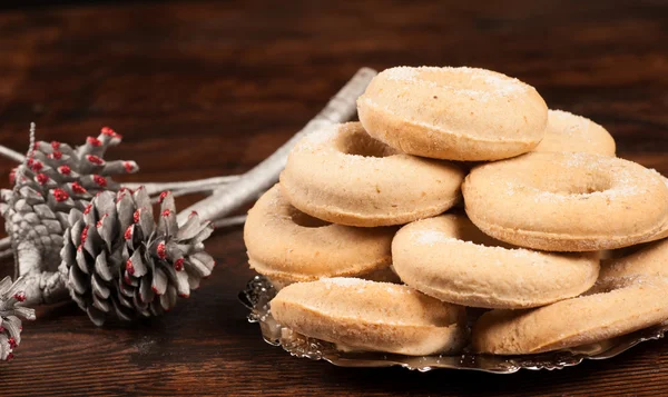 Spanish Christmas bagels — Stock Photo, Image