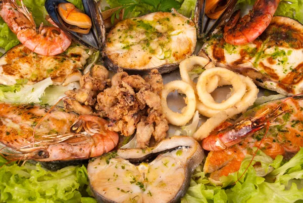 Assorted seafood — Stock Photo, Image