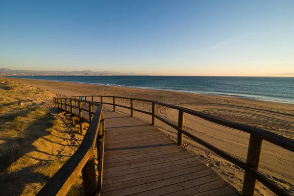 Down to the beach