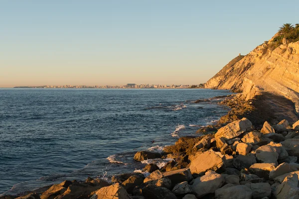 Alicante coastline — Stock Photo, Image