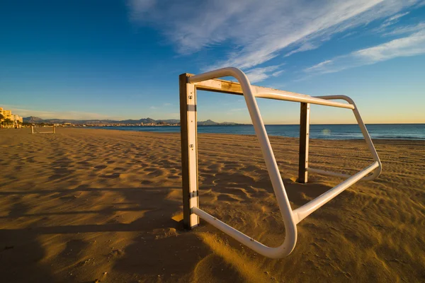 Beach football — Stock Photo, Image