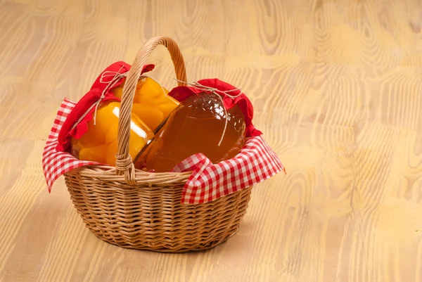 Traditional basket — Stock Photo, Image