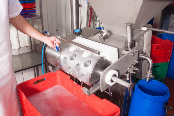 Fermenting milk — Stock Photo, Image