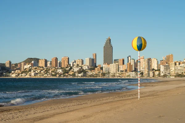 Benidorm Beach Resort — Zdjęcie stockowe