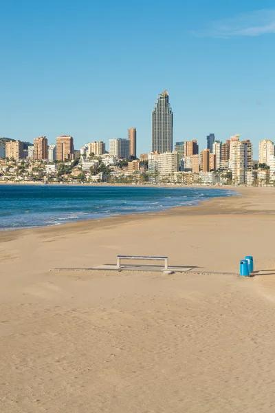 Benidorm Strandresort — Stockfoto