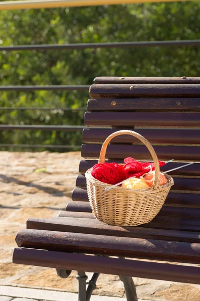 Knitting — Stock Photo, Image