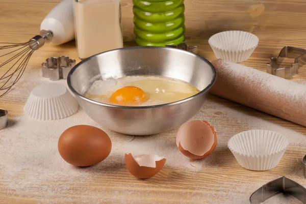 Homemade dough — Stock Photo, Image