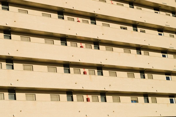 Apartment building facade — Stock Photo, Image