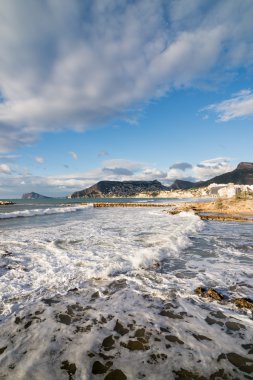 Calpe kıyı şeridi