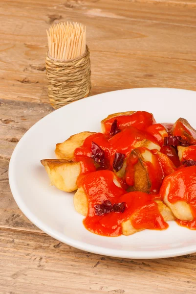 Patatas bravas — Fotografia de Stock