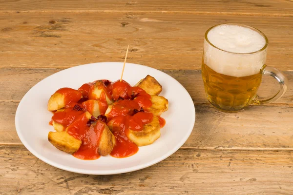 Spanish potato tapa — Stockfoto