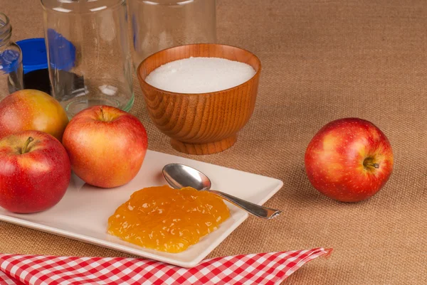 Apple marmelade — Stockfoto