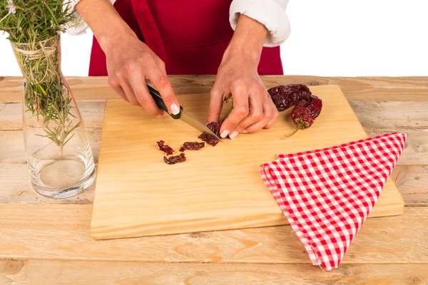 Hot peppers — Stock Photo, Image