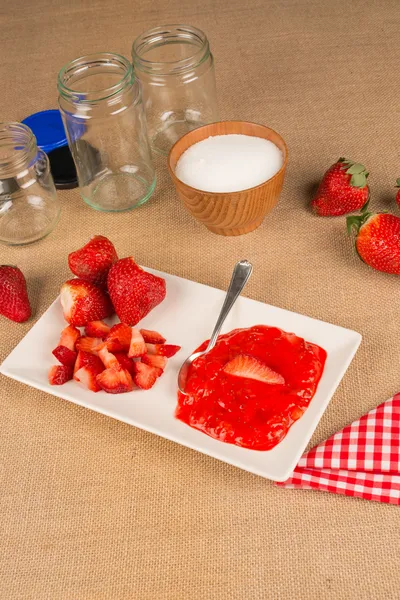 Strawberry Jam — Stockfoto