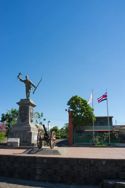 Costa Ricaanse nationale held — Stockfoto