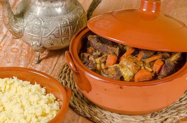 Couscous close-up — Fotografia de Stock