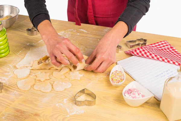 Pasta kesmeler — Stok fotoğraf