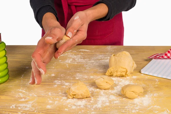 Preparación de galletas — Foto de Stock