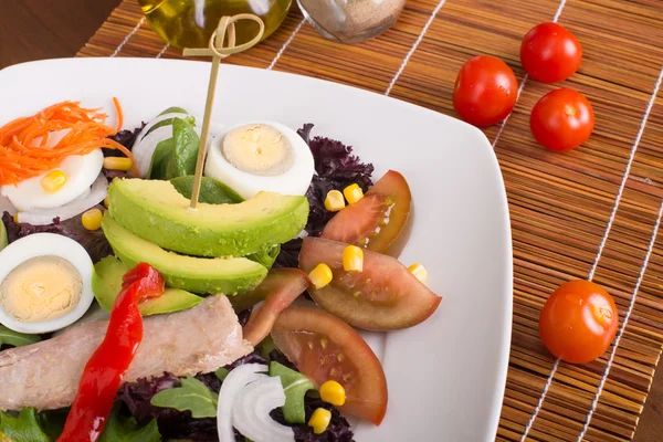 Mediterranean salad — Stock Photo, Image