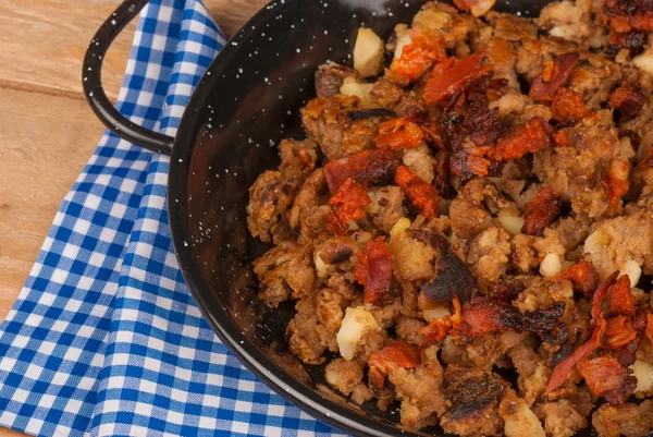 Migas close-up — Stockfoto