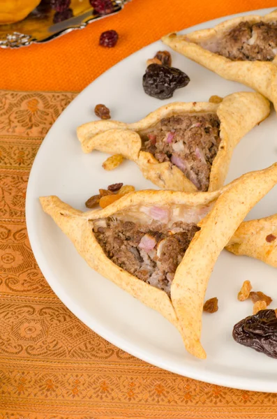 Tortas de carne picada árabe — Fotografia de Stock