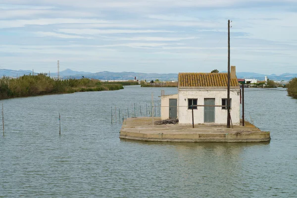 La Albufera em El Perell — Fotografia de Stock