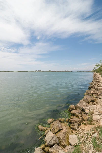 Ebro flussmündung — Stockfoto