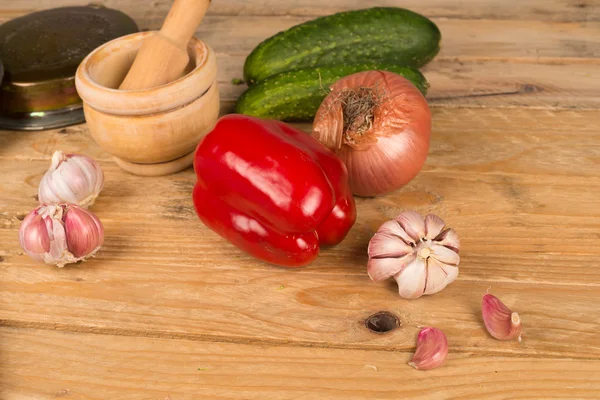 Vintage tavolo da cucina still life — Foto Stock