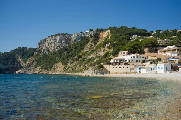 Ruhiger Strand an der Costa Blanca — Stockfoto