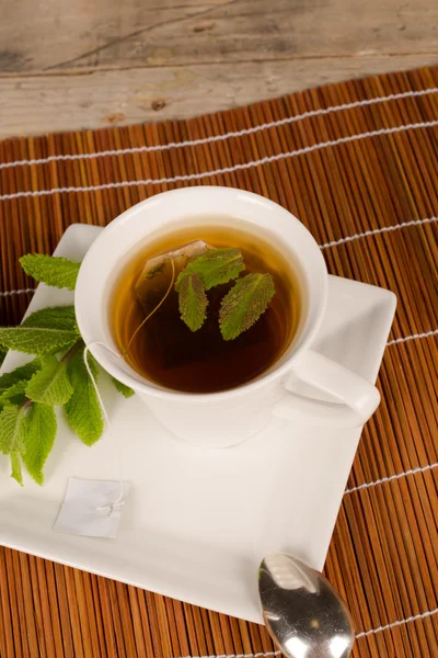 Tea with spearmint — Stock Photo, Image