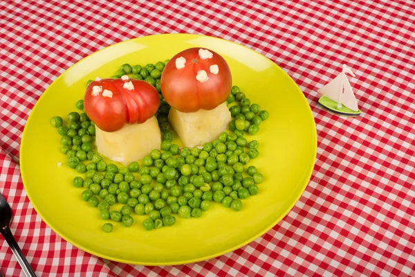 Funny veggies — Stock Photo, Image