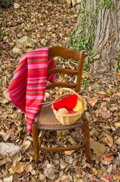 Knitting — Stock Photo, Image